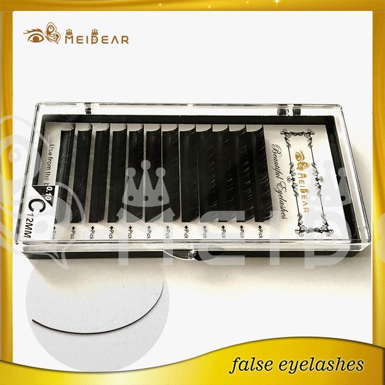 False eyelashes extensions silk material with custom package